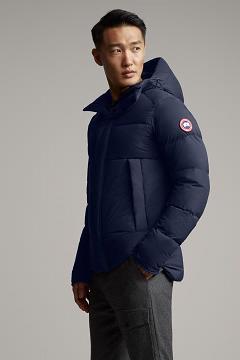 Chamarras Canada Goose Hombre México - Armstrong Chaqueta De Plumas Azul Oscuro Marino AY6203841